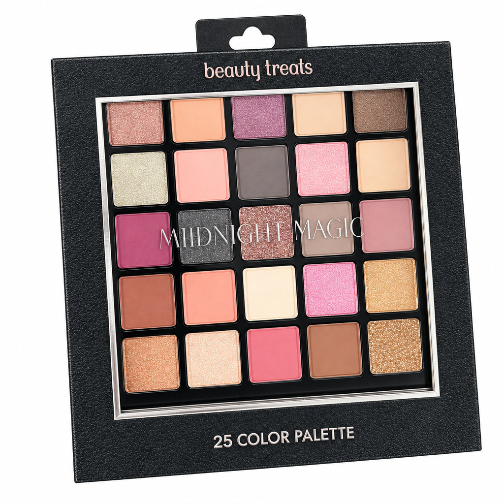 BEAUTY TREATS - MIDNIGHT MAGIC - 25 COLOR PALETTE (1PC)