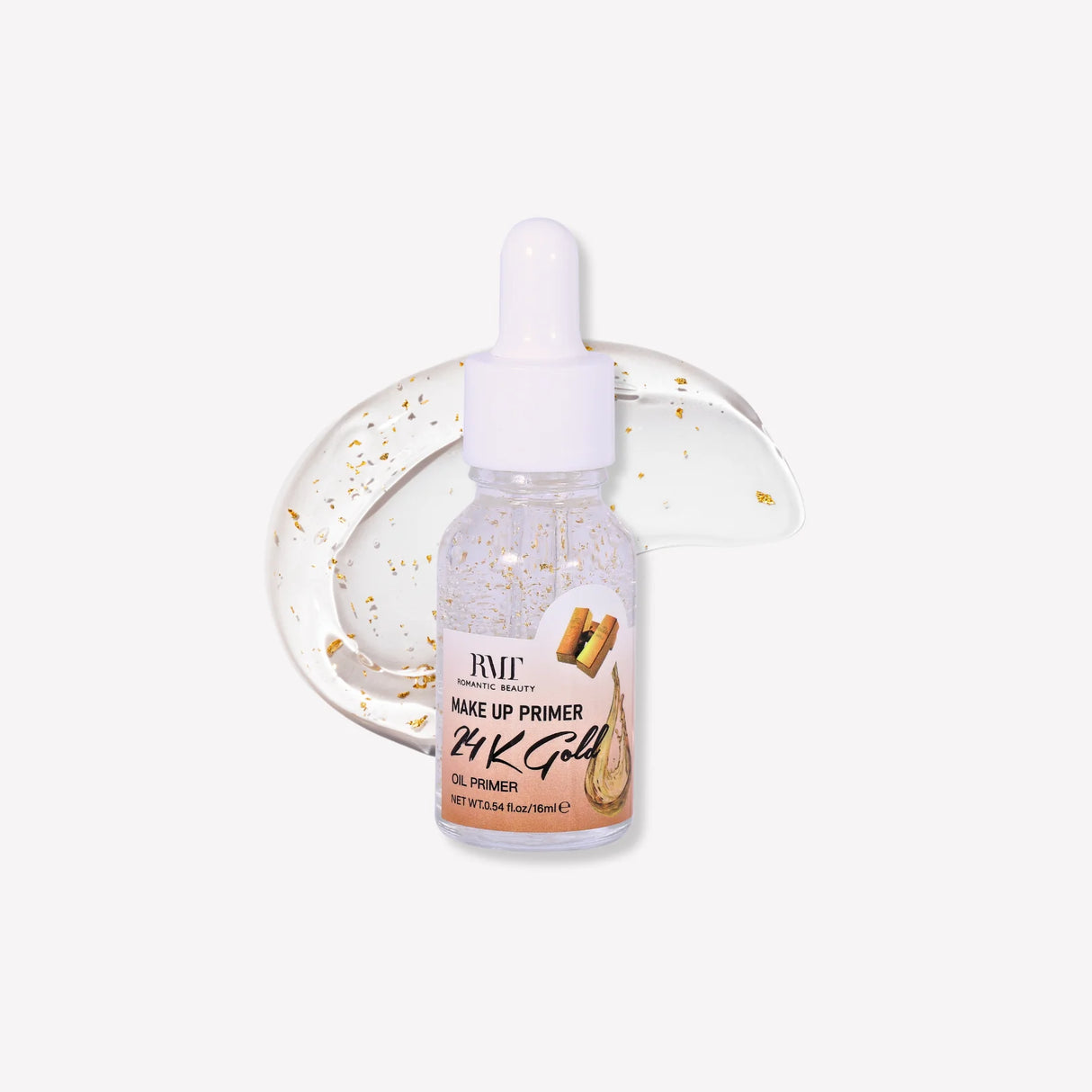 ROMANTIC BEAUTY- MAKEUP PRIMER 24K GOLD- OIL PRIMER- 24PCS