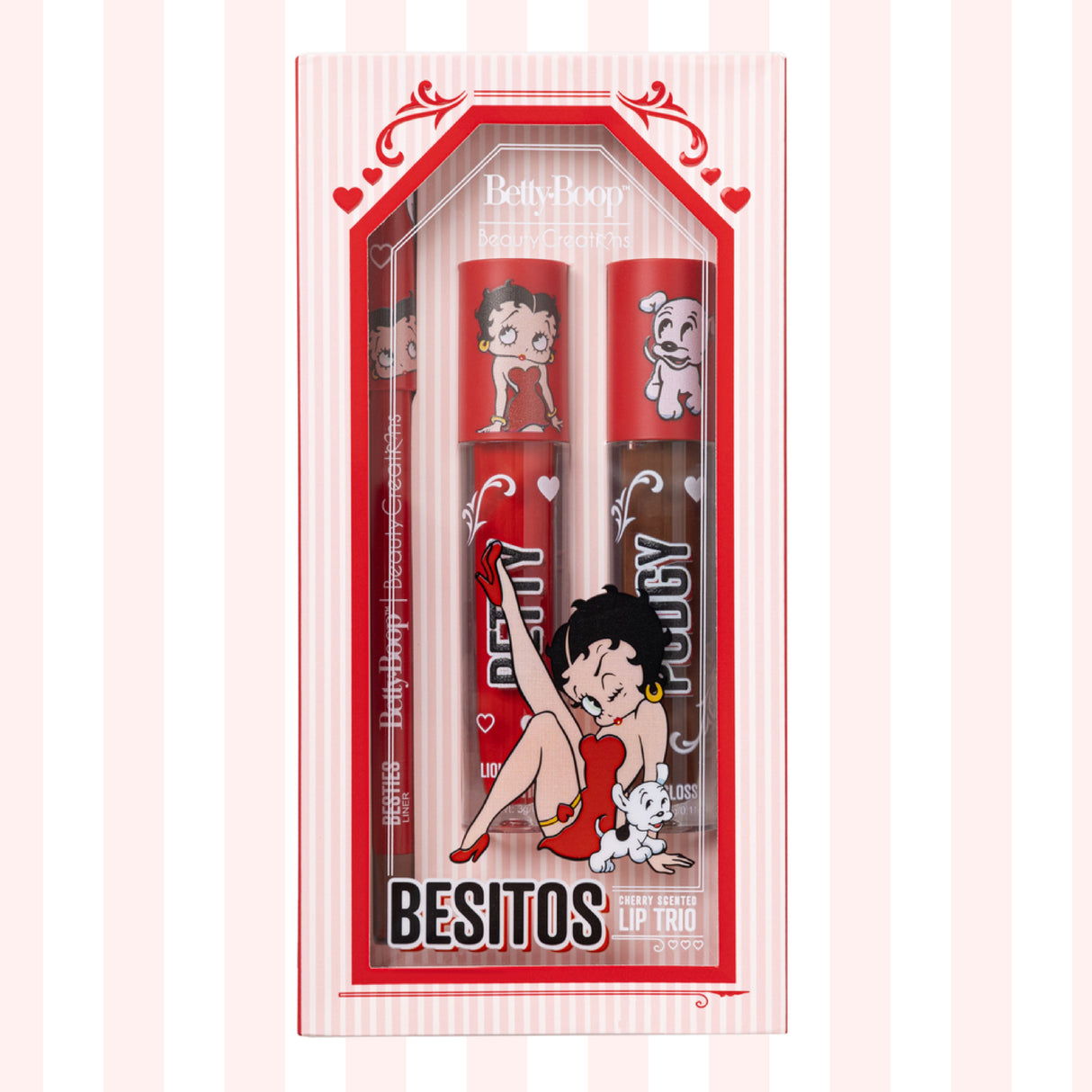 BEAUTY CREATIONS x BETTY BOOP - BESITOS - LIP TRIO (1PC)