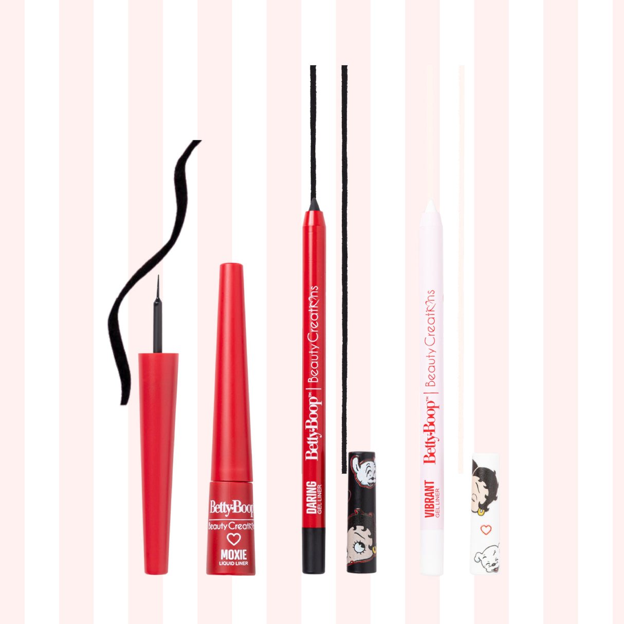 BEAUTY CREATIONS x BETTY BOOP - BE BOOP BOLD - LINER TRIO (1PC)