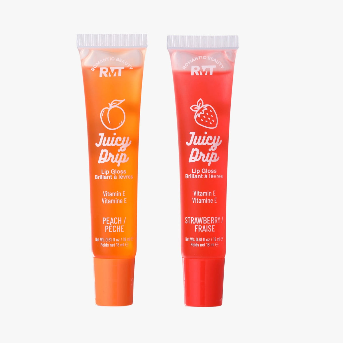 ROMANTIC BEAUTY - JUICY DRIP LIP GLOSS - DISPLAY (36PCS)