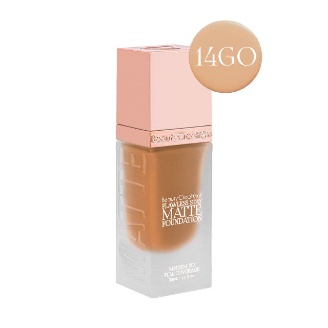 BEAUTY CREATIONS- FLAWLESS STAY- MATTE LIQUID FOUNDATION-