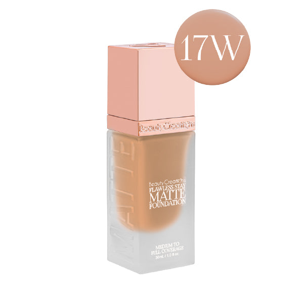 BEAUTY CREATIONS- FLAWLESS STAY- MATTE LIQUID FOUNDATION-