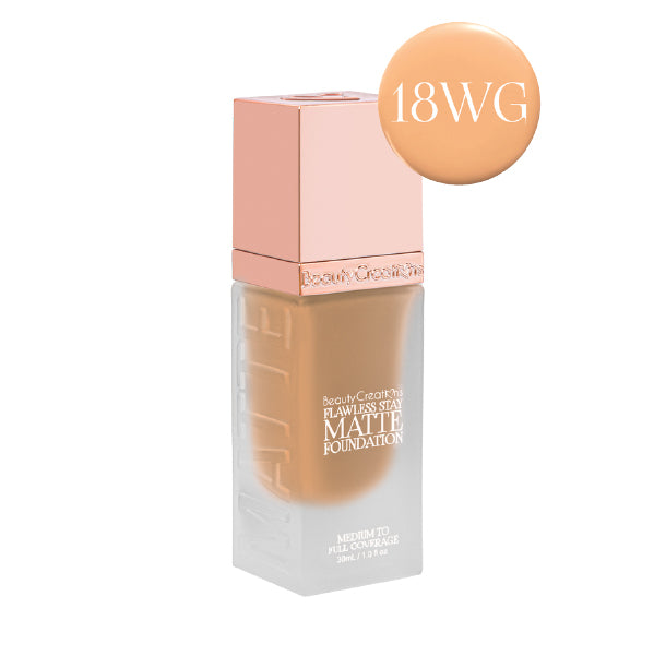 BEAUTY CREATIONS- FLAWLESS STAY- MATTE LIQUID FOUNDATION-