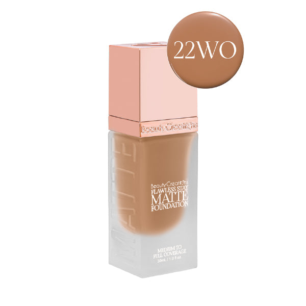 BEAUTY CREATIONS- FLAWLESS STAY- MATTE LIQUID FOUNDATION-