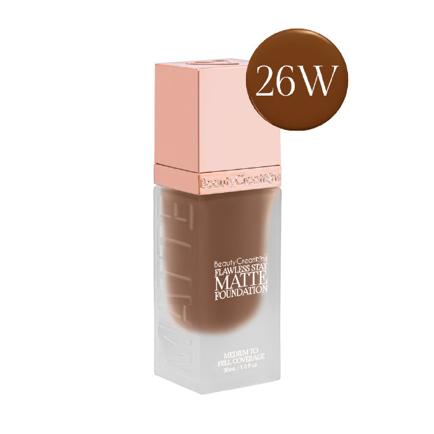 BEAUTY CREATIONS- FLAWLESS STAY- MATTE LIQUID FOUNDATION-