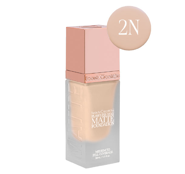 BEAUTY CREATIONS- FLAWLESS STAY- MATTE LIQUID FOUNDATION-