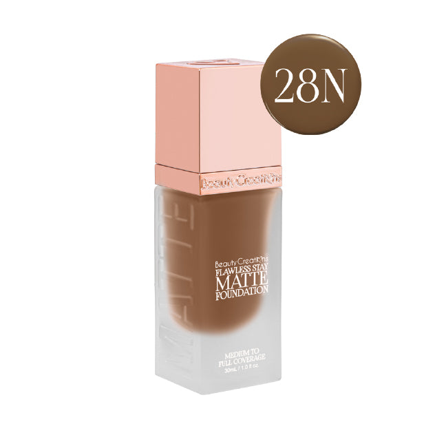 BEAUTY CREATIONS- FLAWLESS STAY- MATTE LIQUID FOUNDATION-