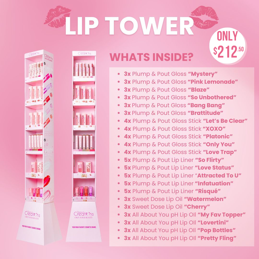 BEAUTY CREATIONS - LIP TOWER