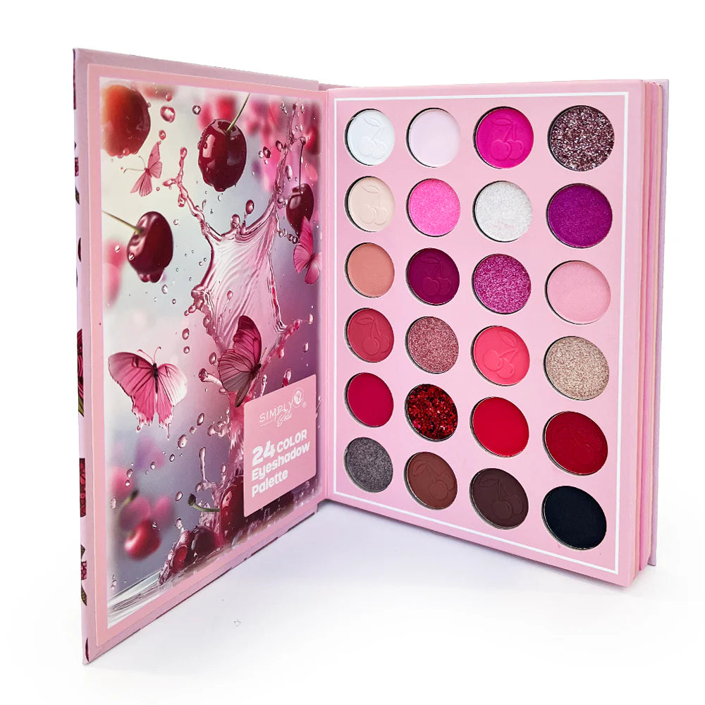 SIMPLY BELLA- CHERRYLICIOUS- BOOK PALETTE- 1PC
