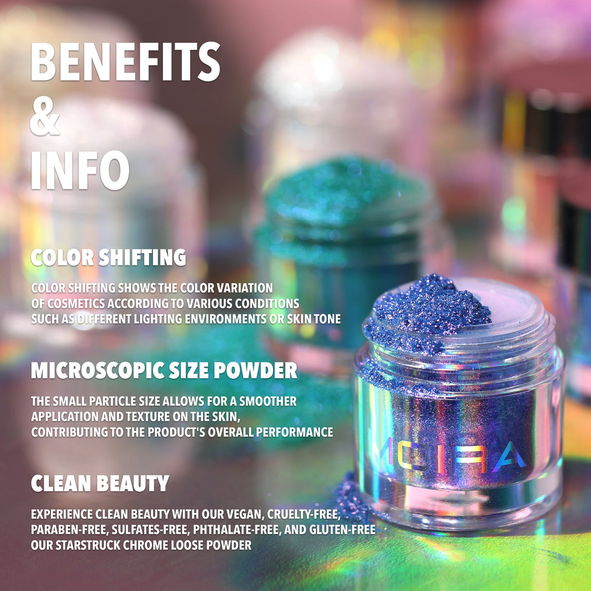 MOIRA - POLVO SUELTO CROMADO STARSTRUCK