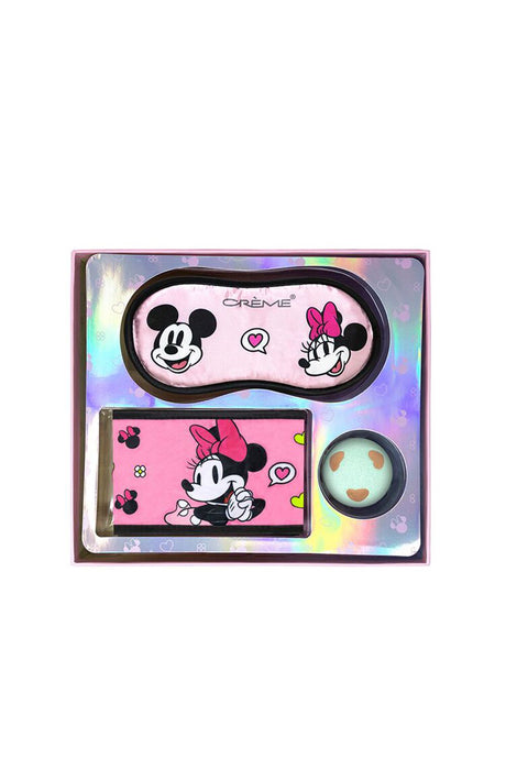 THE CREME- ENSEMBLE DE SOINS DE LA SAISON- MASQUE DE SOMMEIL- BANDEAUX SPA BOMBE DE BAIN-(1PC)