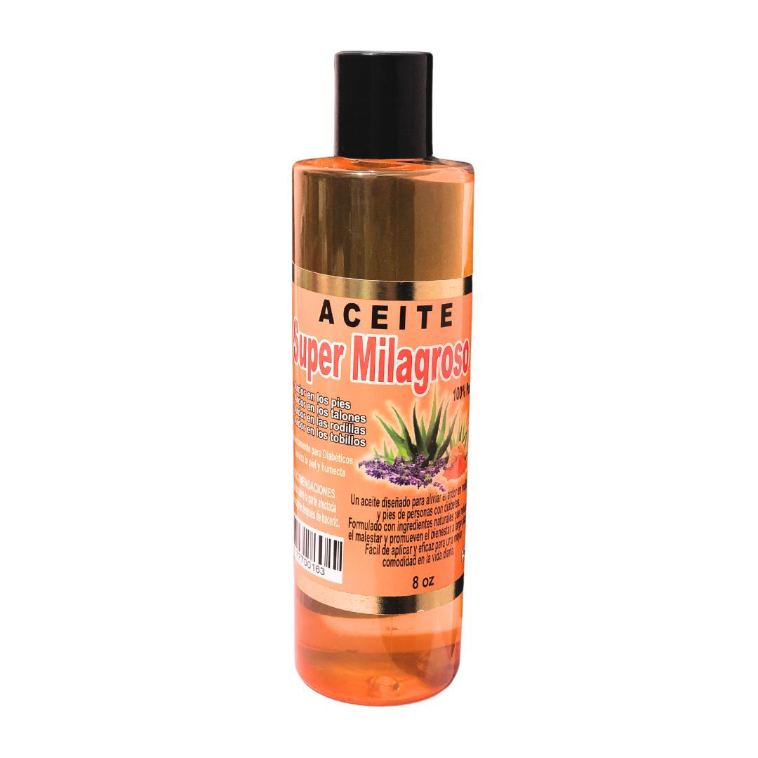 ACEITE MEXICANO SUPER MILAGROSO 8 OZ