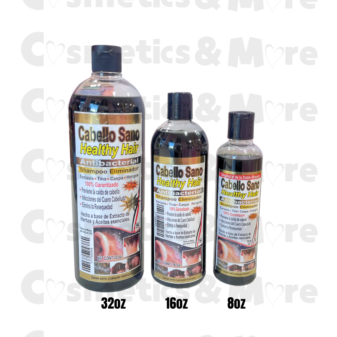 CABELLO SANO ANTIBACTERIAL SHAMPOO  ELIMINADOR DE MALES (1PC)
