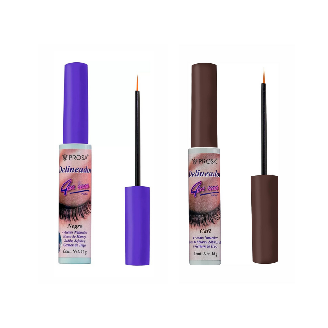 PROSA - EYELINER CLASSIC- 6PCS