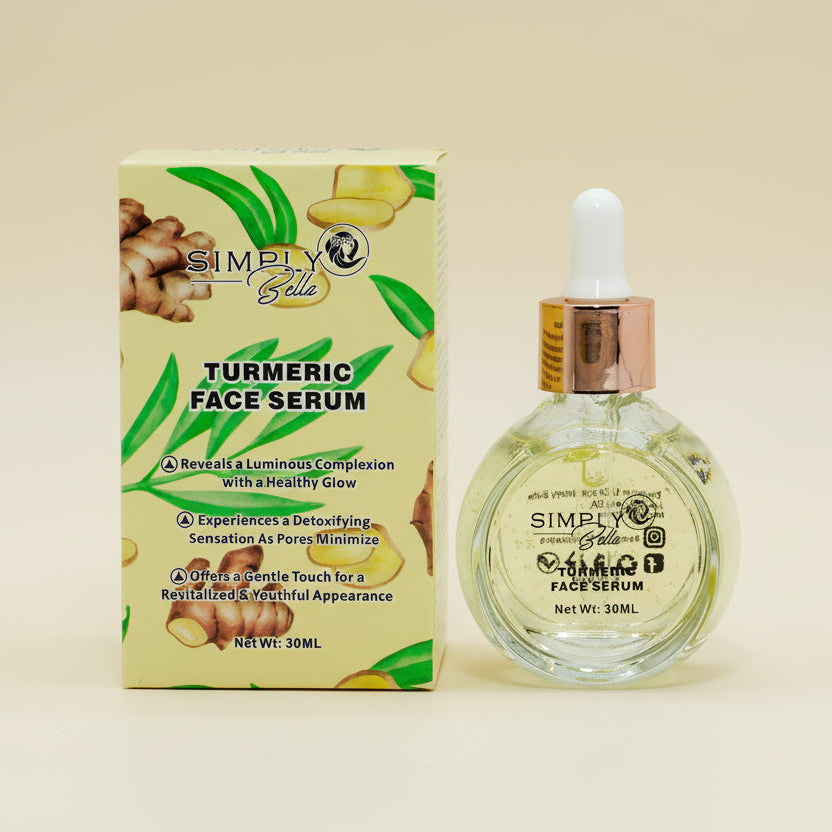 SIMPLY BELLA- TURMERIC- FACE SERUM- 1PC