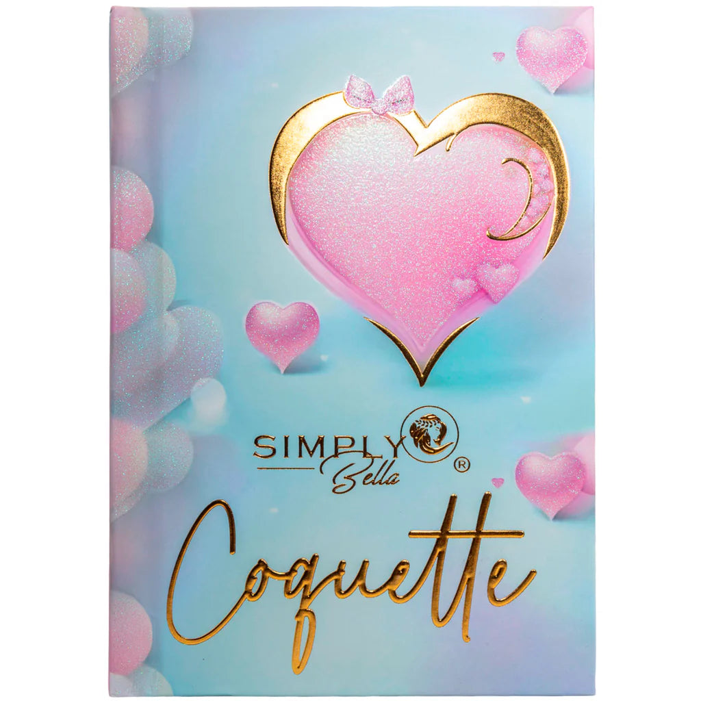 SIMPLY BELLA- COQUETTE-BOOK PALETTE- 1PC