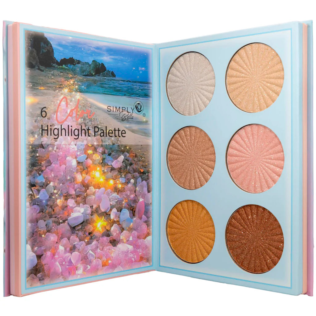 SIMPLY BELLA- COQUETTE-BOOK PALETTE- 1PC