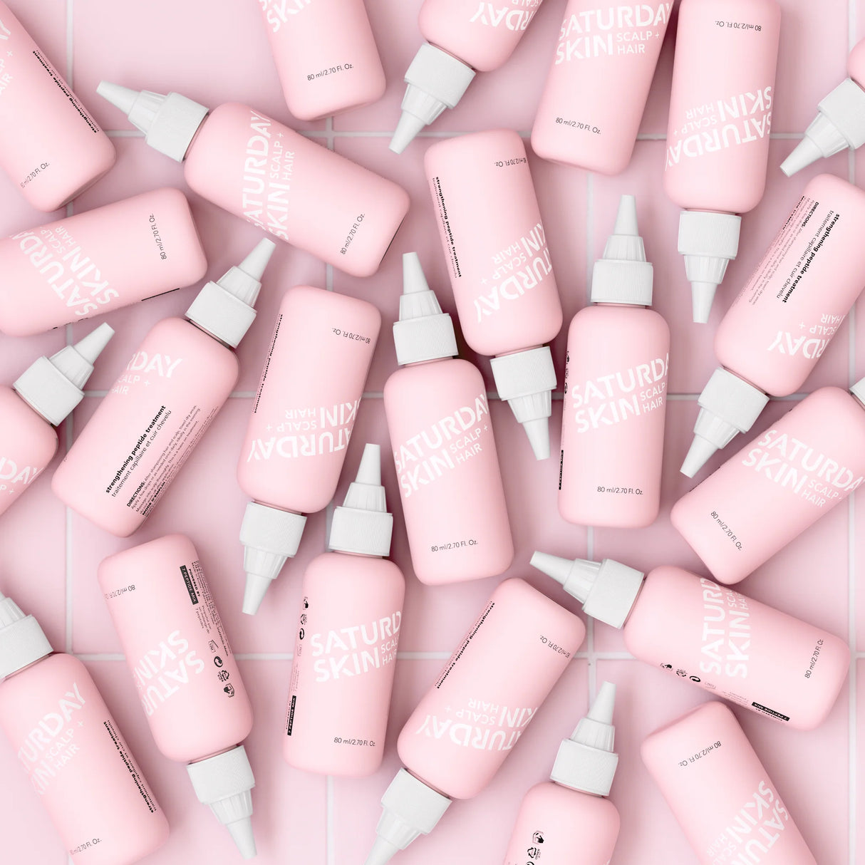 SATURDAY SKIN - SCALP + HAIR STRENGTHENING PEPTIDE TREATMENT (1PC)