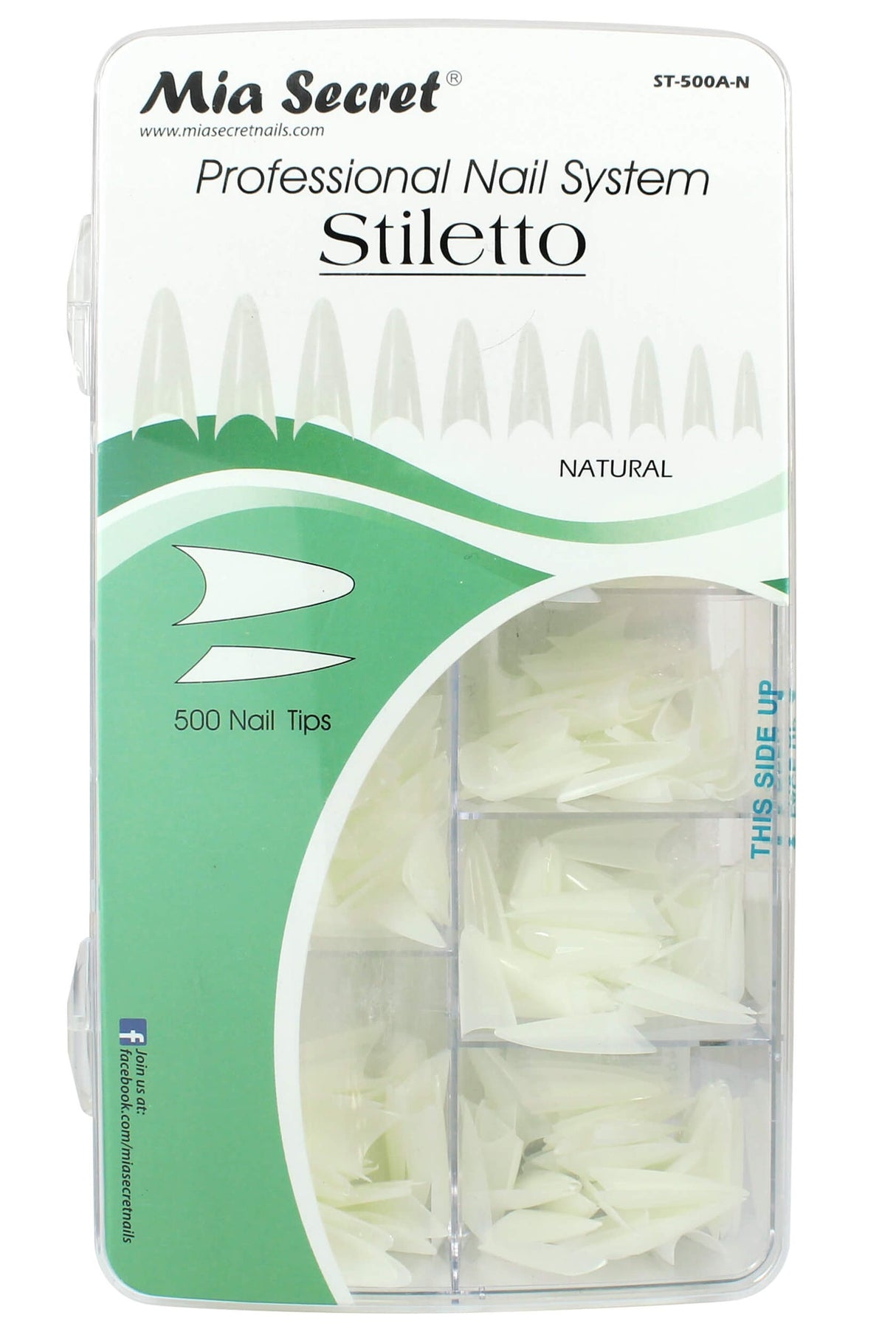 MIA SECRET - PROFESSIONAL NAIL TIPS (1 BOX)