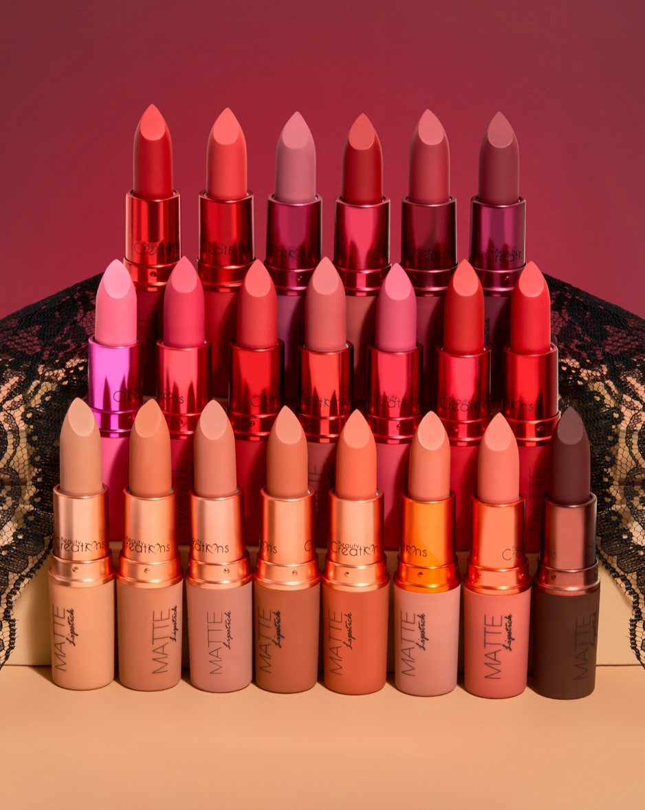 CREACIONES DE BELLEZA - LÁPIZ LABIAL MATE - 6UNDS