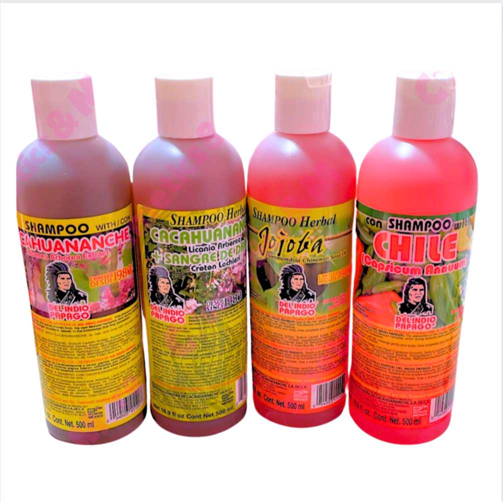 DEL INDIO PAPAGO - NATURAL SHAMPOO 500ML
