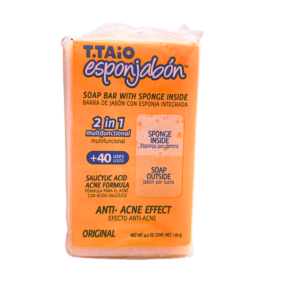 T.TAIO - ESPONJABON EFFET ANTI-ACNÉ