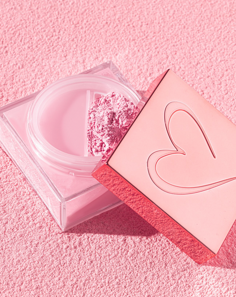 BEAUTY CREATIONS - BYE FILTER SETTING POWDER PINK CLOUD + PUFF SET