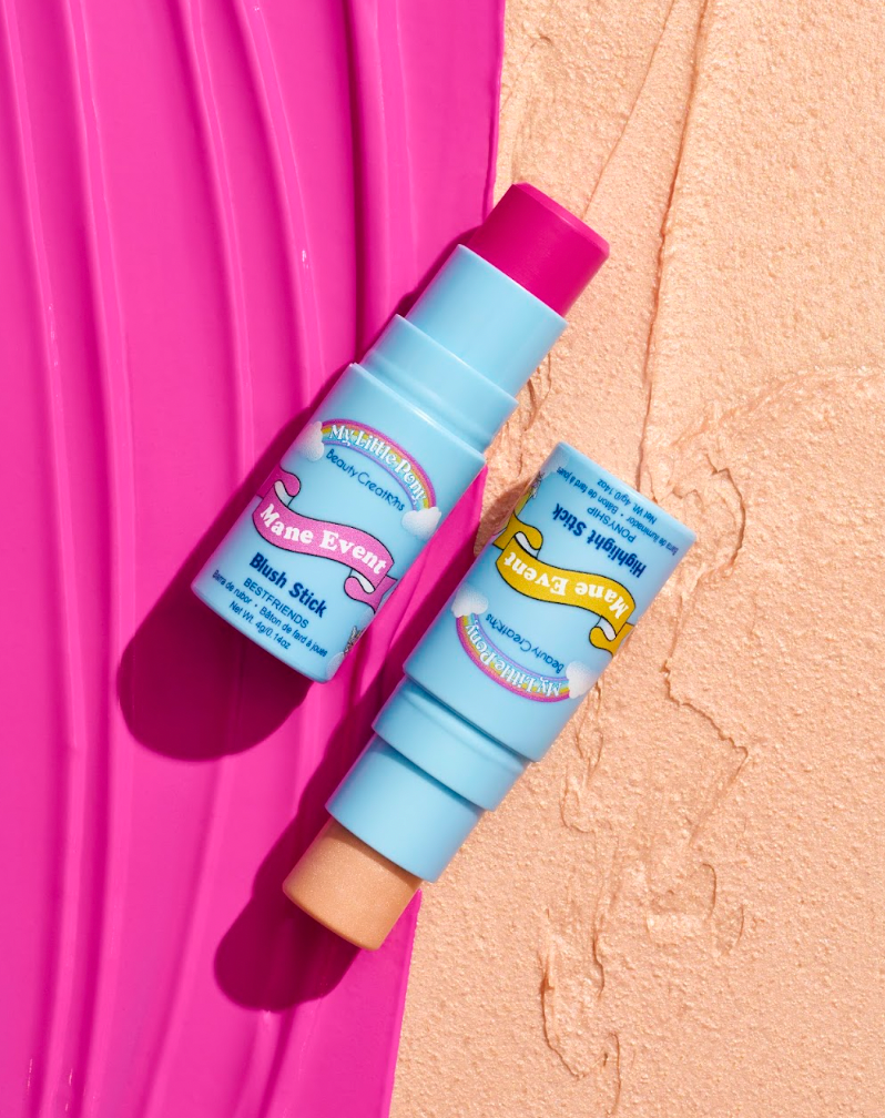 BEAUTY CREATIONS X MY LITTLE PONY - MANE EVEN BLUSH & HIGHLIGHT SET (1SET)