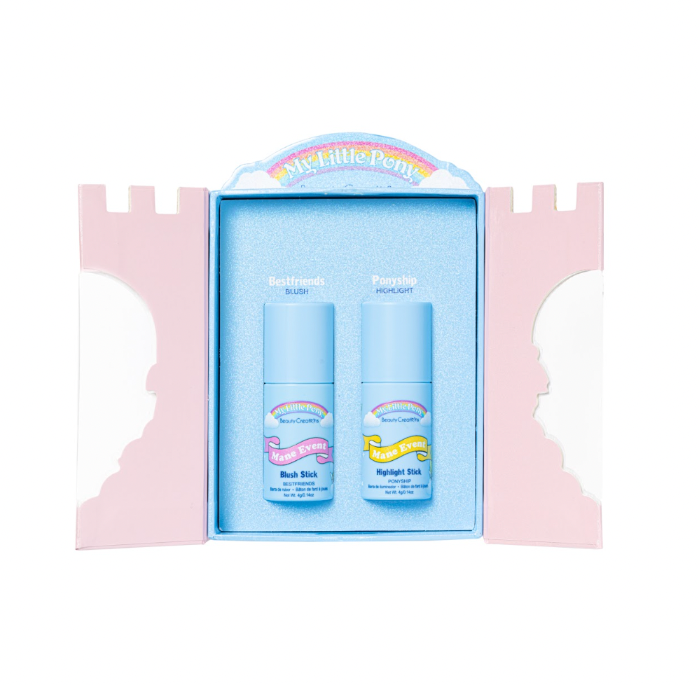 BEAUTY CREATIONS X MY LITTLE PONY - MANE EVEN BLUSH & HIGHLIGHT SET (1SET)