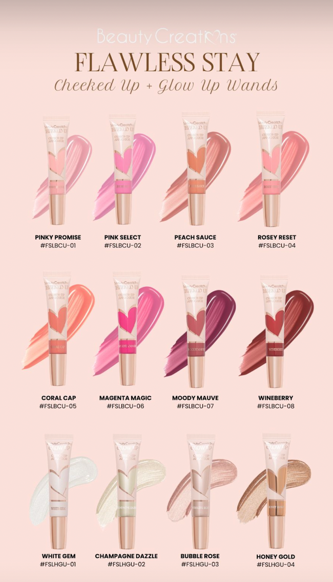 BEAUTY CREATIONS- FLAWLESS STAY LIQUID WANDS (LIQUID BLUSH + HIGHLIGHT)