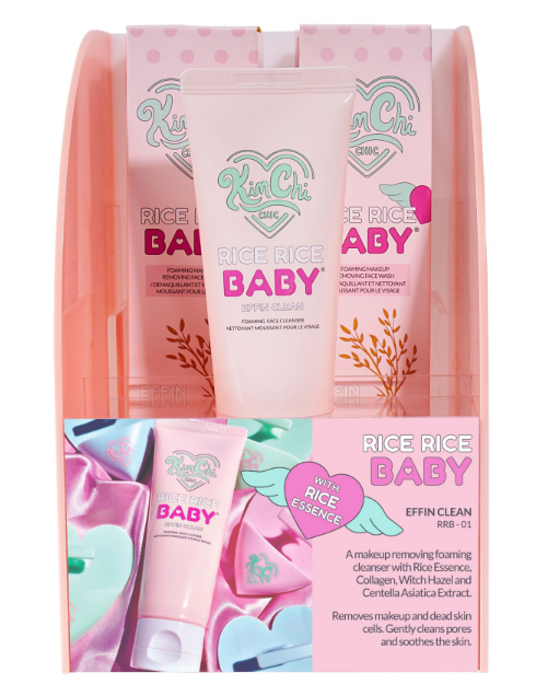 KIMCHI CHIC - RICE RICE BABY FOAMING MAKEUP REMOVING FACE WASH - 01 EFFIN CLEAN