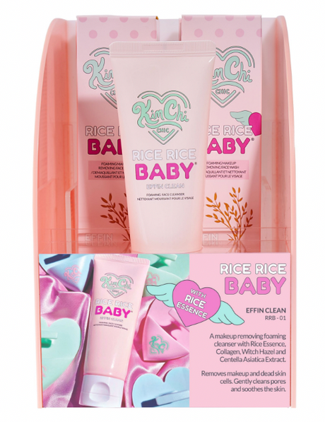 KIMCHI CHIC - RICE RICE BABY FOAMING MAKEUP REMOVING FACE WASH - 01 EFFIN CLEAN