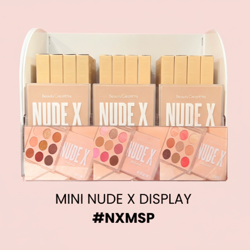 BEAUTY CREATIONS - MINI NUDE X - DISPLAY(18PCS)