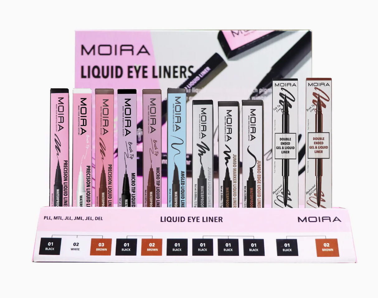 MOIRA- LLN EYELINER CARDBOARD DISPLAY