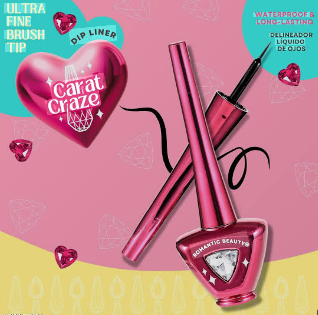 ROMANTIC BEAUTY- CARAT CRAZE DIP LINER (24PCS)