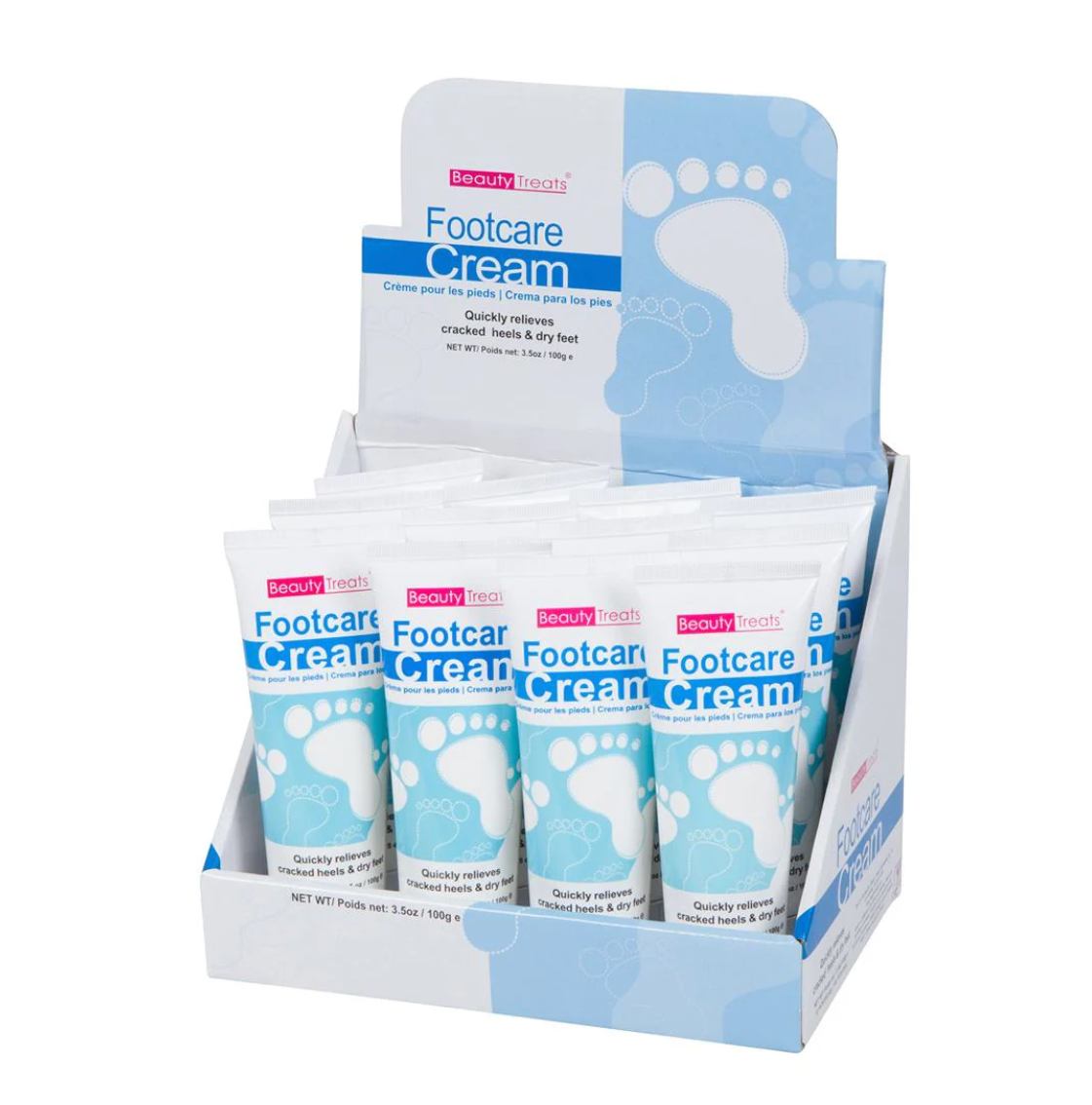 BEAUTY TREATS- FOOTCARE CREAM (12PCS)