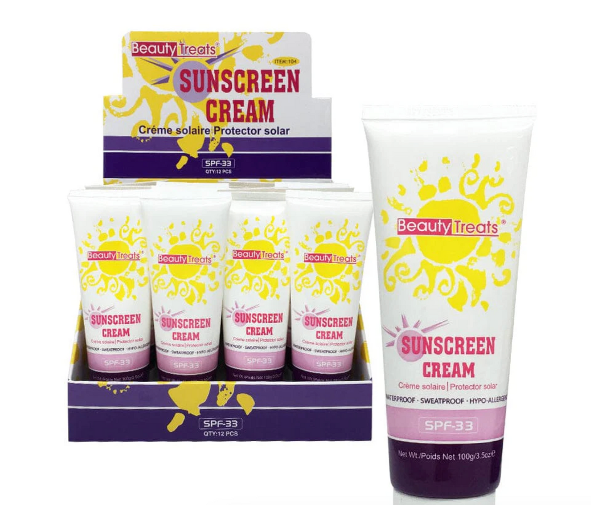BEAUTY TREATS - SUNSCREEN CREAM (12PCS)