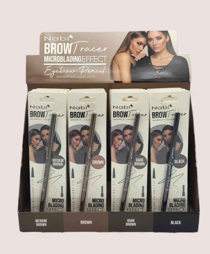 NABI- BROW TRACER - MICROBLADING EFFECT- MIX COLORS (36PCS)