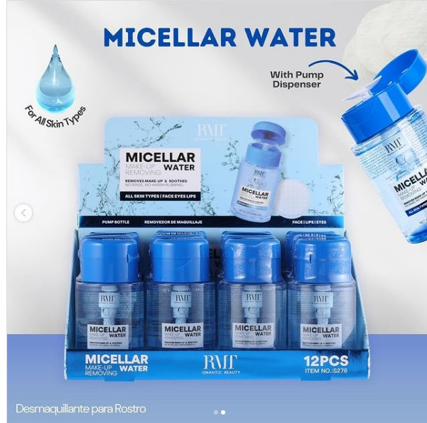ROMANTIC BEAUTY- MAKEUP REMOVER- MICELLAR WATER- 12PCS
