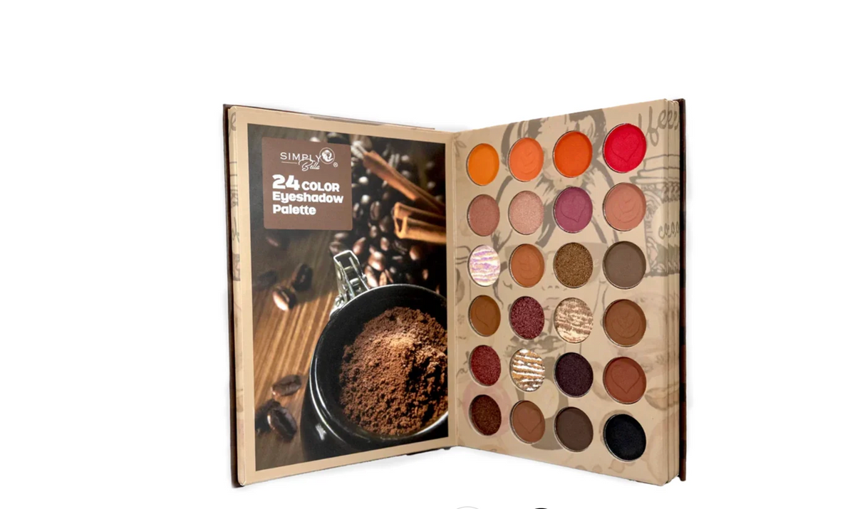 SIMPLY BELLA - COFFEE TIME BOOK PALETTE (1PC)