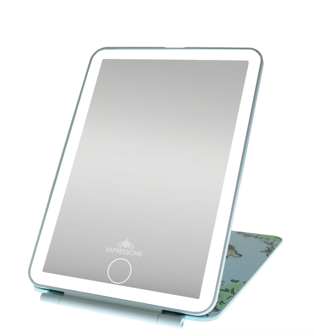 IMPRESSIONS VANITY X WINNIE THE POOH - "CLASSIC SWING" TOUCH PAD MINI LED MAKEUP MIRROR (1PC)