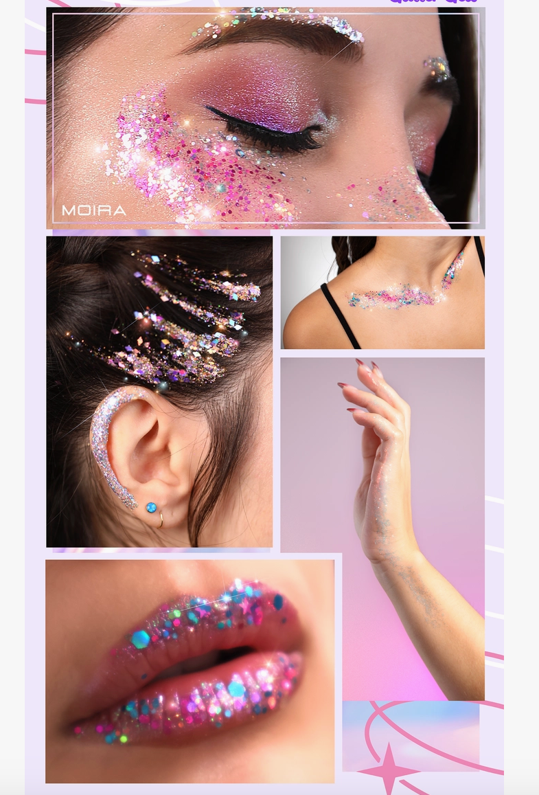 MOIRA- HOLOGRAM GLITTER GEL