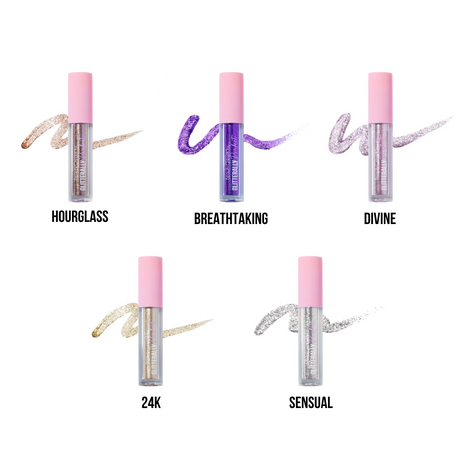 BEAUTY CREATIONS - PAQUETES BRILLANTES PERFECTOS - JUEGO DE DELINEADORES BRILLANTES