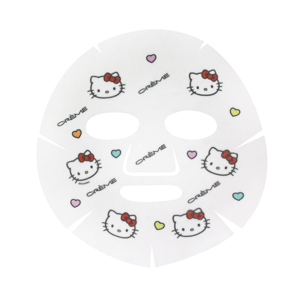 THE CREME SHOP - MASQUE EN FEUILLE D'ESSENCE IMPRIMÉ HELLO KITTY (6PC)