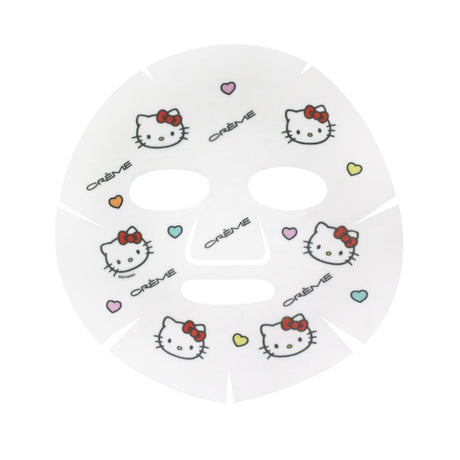 THE CREME SHOP - MASCARILLA EN HOJA DE ESENCIA IMPRESA DE HELLO KITTY (6 PIEZAS)