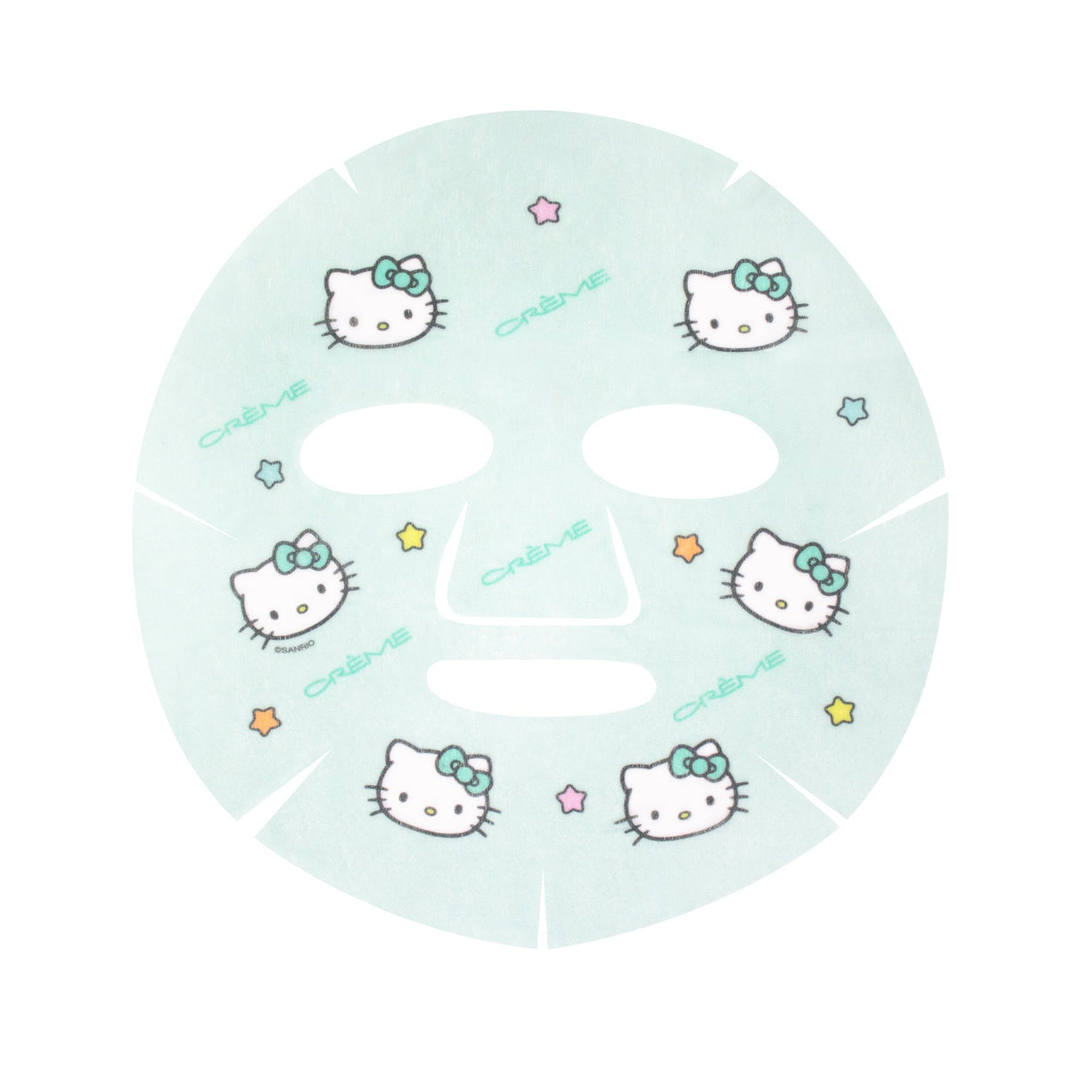 THE CREME SHOP - MASQUE EN FEUILLE D'ESSENCE IMPRIMÉ HELLO KITTY (6PC)