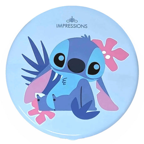 IMPRESSIONS VANITY - MIROIR COMPACT RECHARGEABLE À LED STITCH