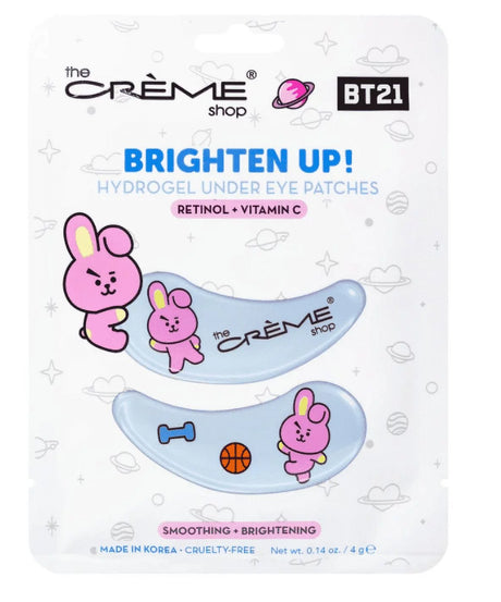 THE CREMÈ SHOP- PARCHES DE HIDROGEL DEBAJO DE LOS OJOS BT21 - (6 UDS)