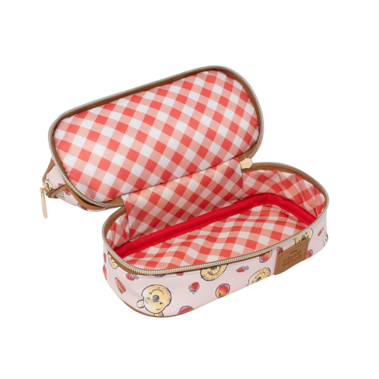 IMPRESSIONS VANITY X WINNIE THE POOH- DOUBLE LAYER MAKEUP BAG- 1PC